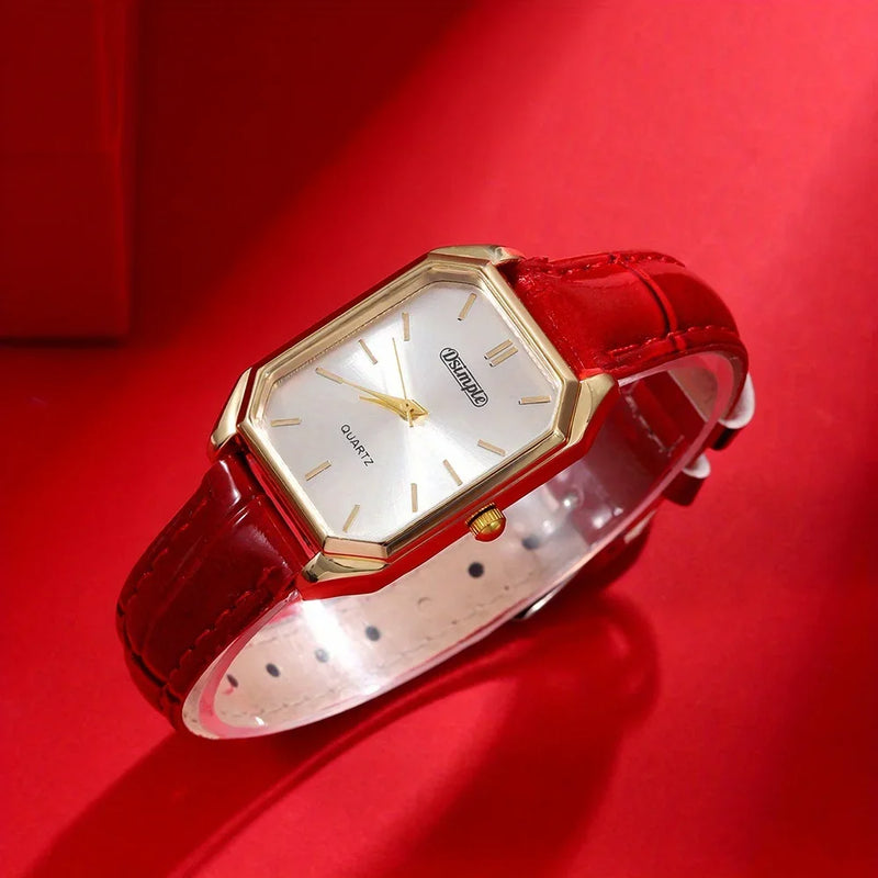 Women's Elegant Square Dial Watch