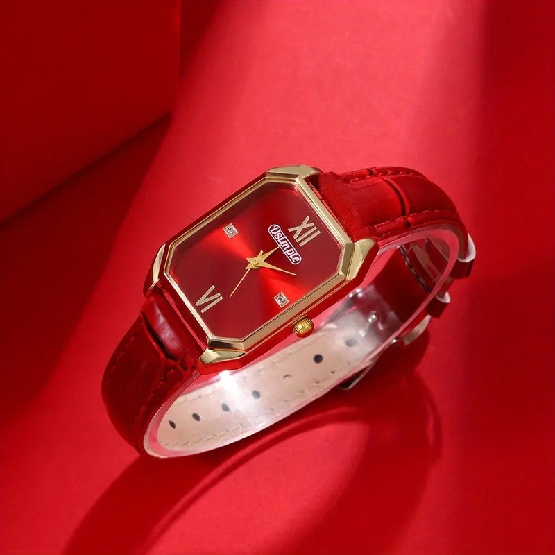 Women's Elegant Square Dial Watch