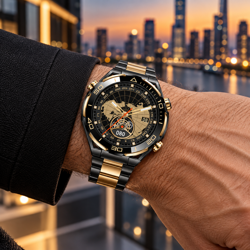 AMOLED Sports Smart Watch - Luxury Wrist Lifestyle