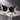 Crystal Butterfly Sunglasses - Black