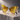Crystal Butterfly Sunglasses - Gradient Yellow