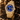 Men's Crystal Pavé Watch - Gold/Blue