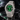 Men's Crystal Pavé Watch - Silver/Green