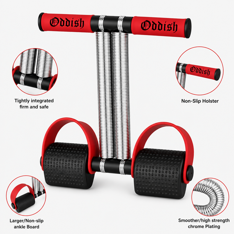 Double Spring Tummy Trimmer - Waist & Abs Exerciser | Body Toner