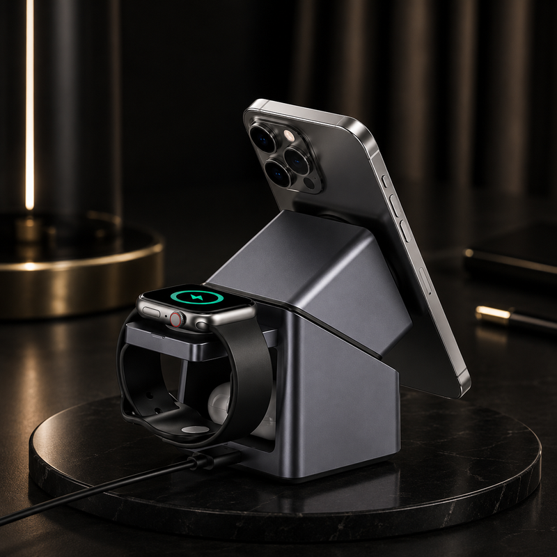 4-in-1 Magnetic Wireless Charger