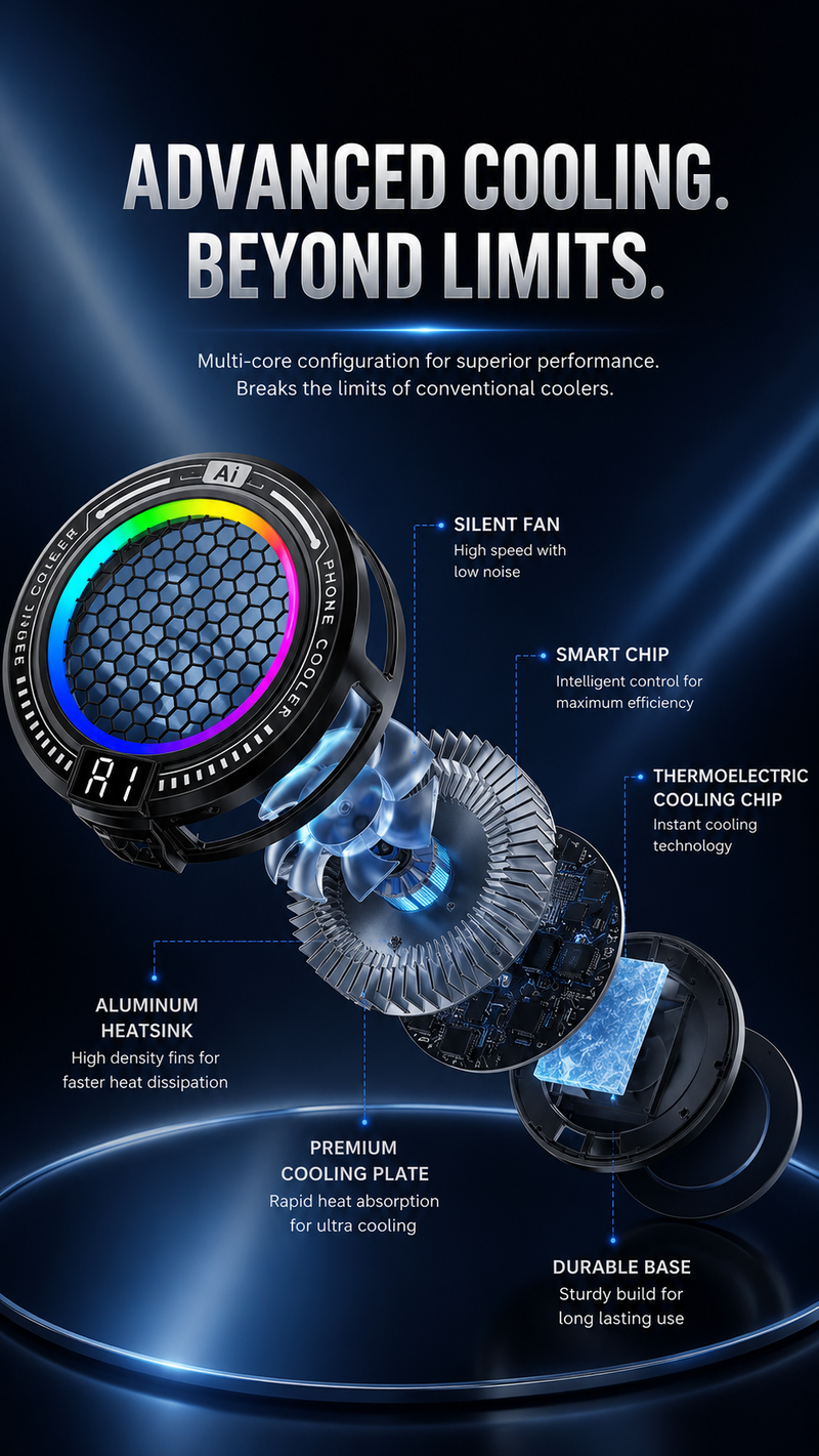 TL10 AI Phone Cooler