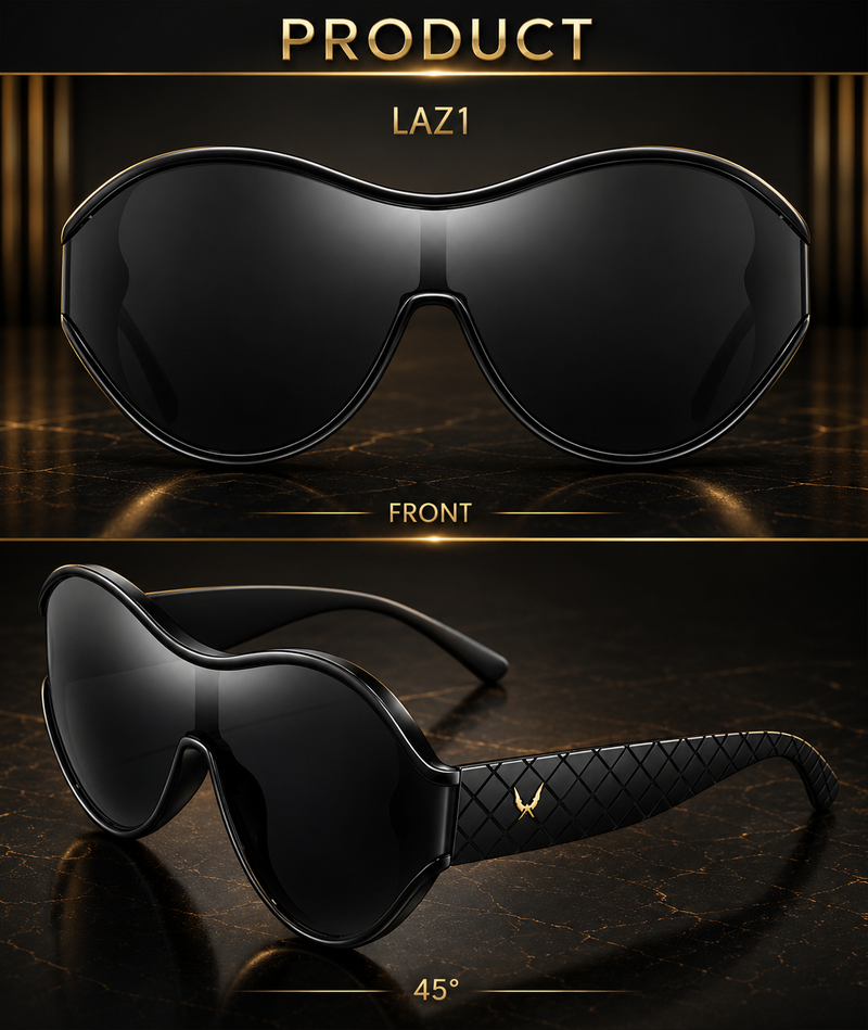Oversized Round UV Sunglasses