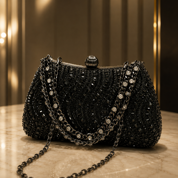 Rhinestone Diamond Clutch Bag