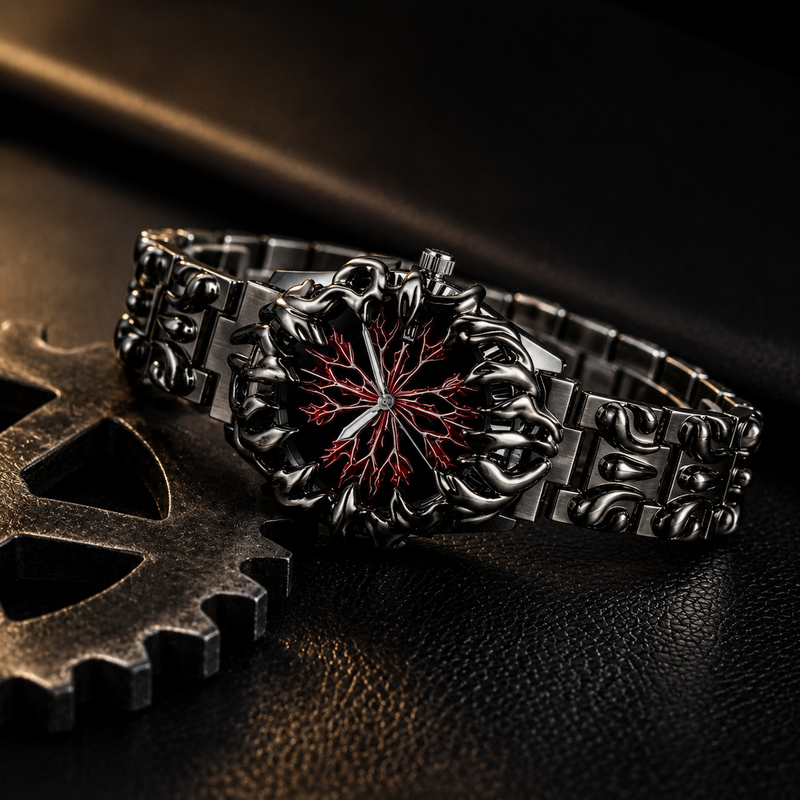 Gothic Steampunk Y2K Quartz Watch