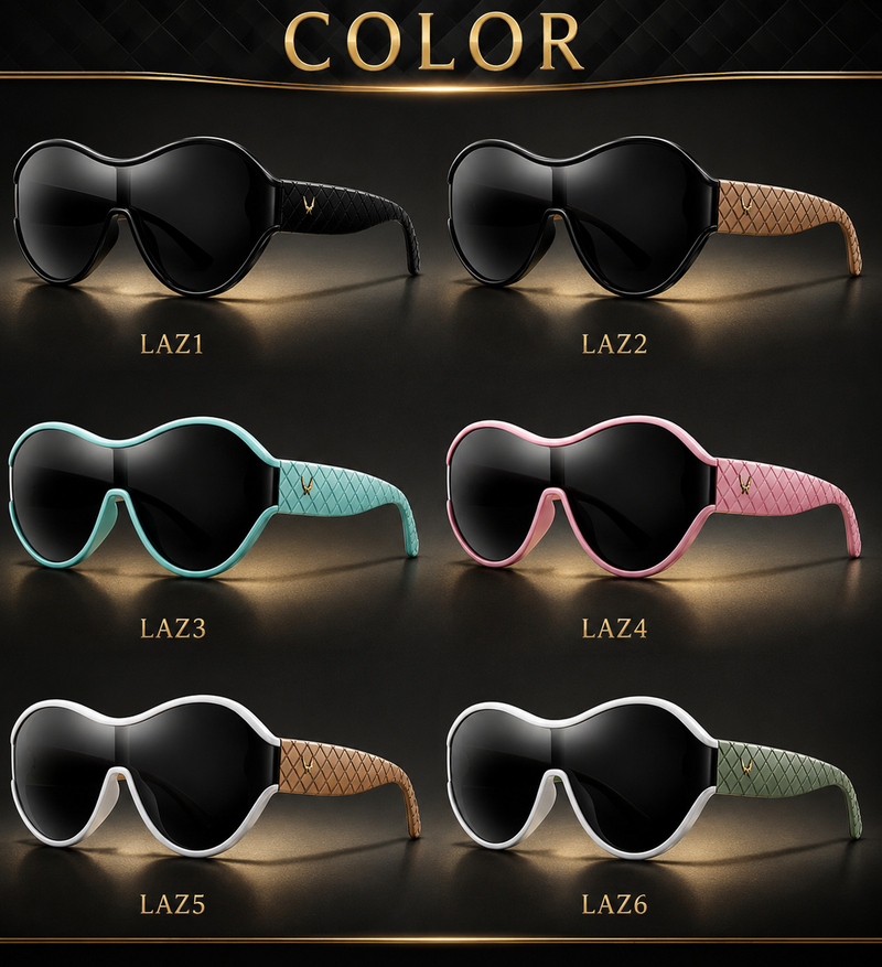 Oversized Round UV Sunglasses