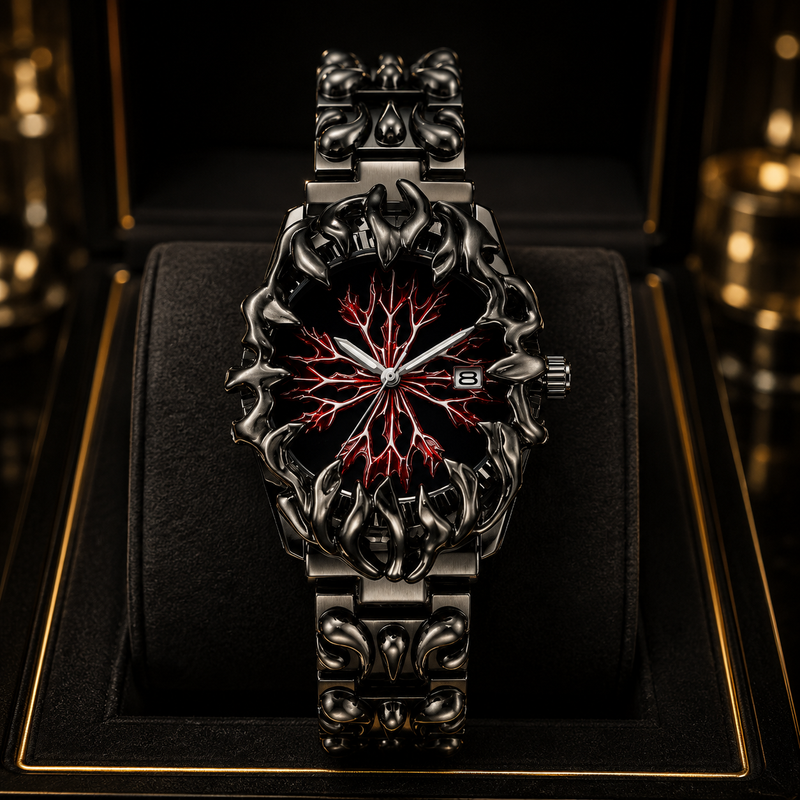 Gothic Steampunk Y2K Quartz Watch