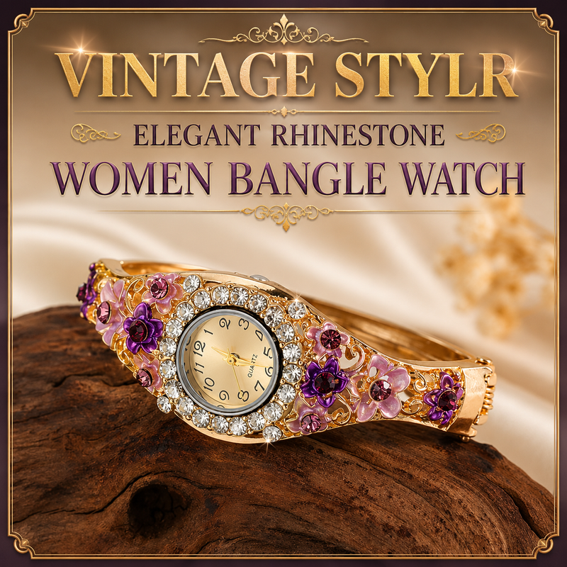 Flower Diamond Ladies Quartz Watch
