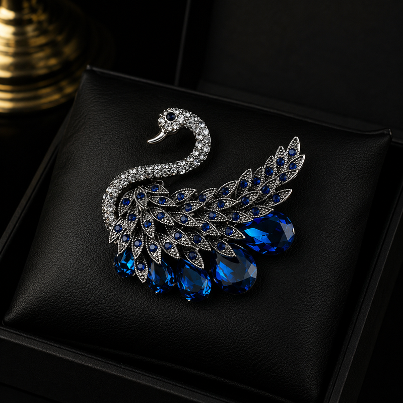 Vintage Swan Brooch