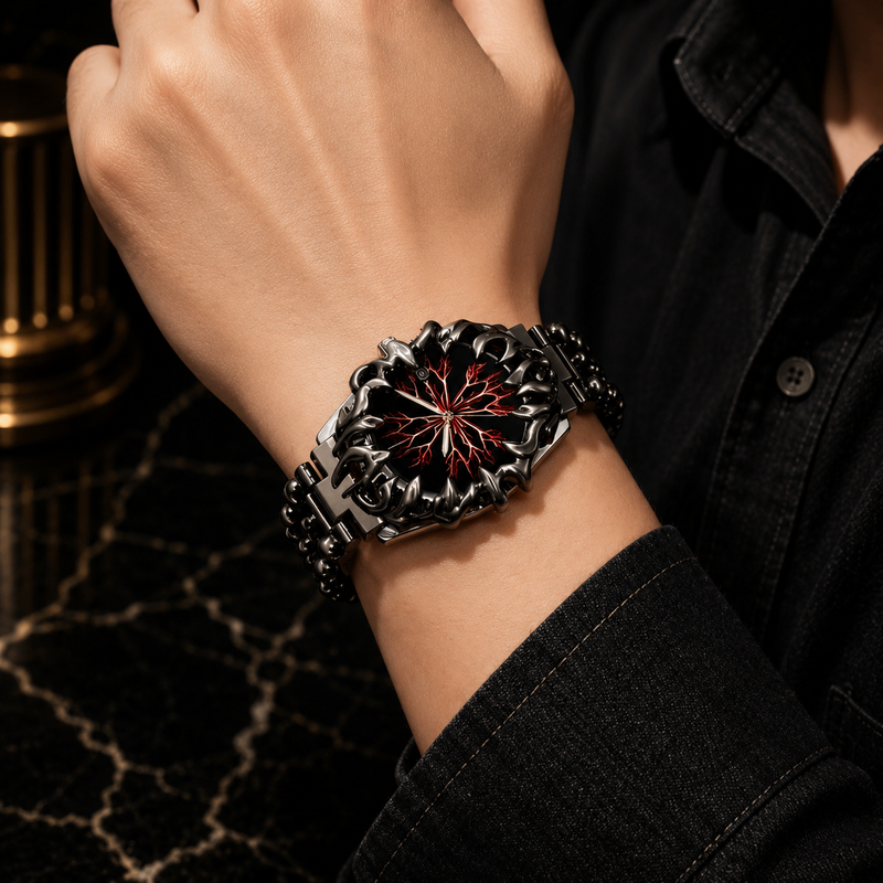 Gothic Steampunk Y2K Quartz Watch